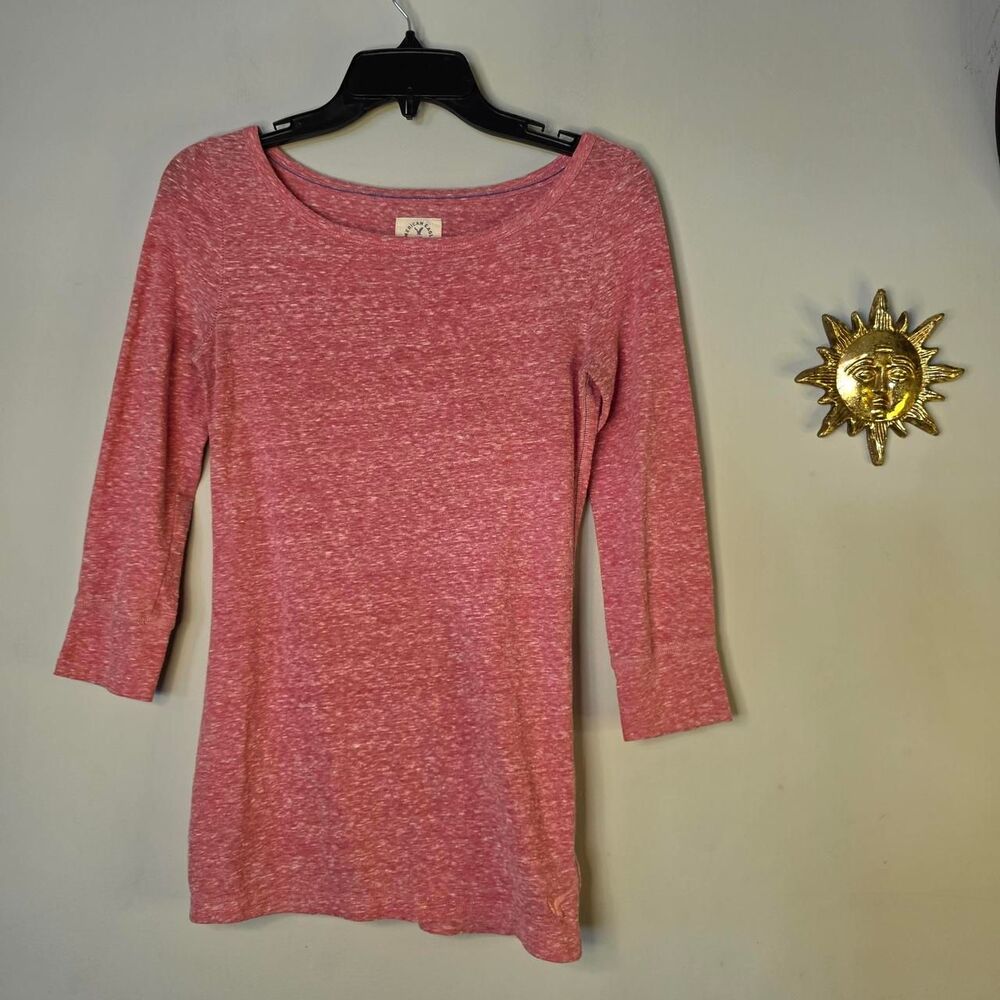 2000s American Eagle Outfitters pink/peachy long sleeve shirt